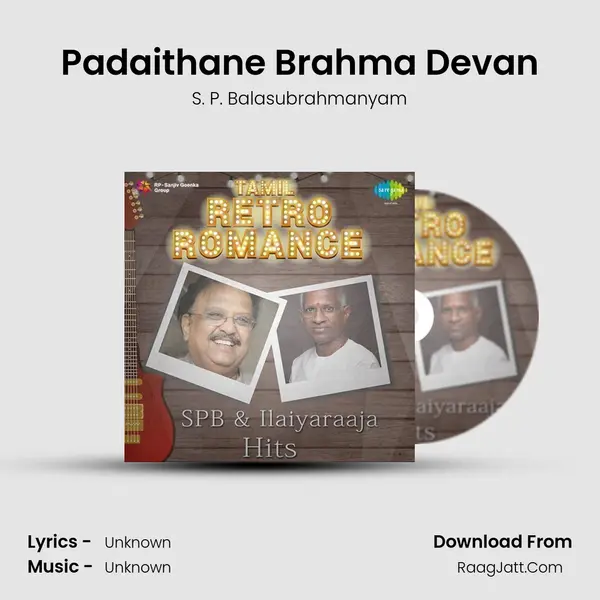 Padaithane Brahma Devan MP3 Song by S. P. Balasubrahmanyam Cover