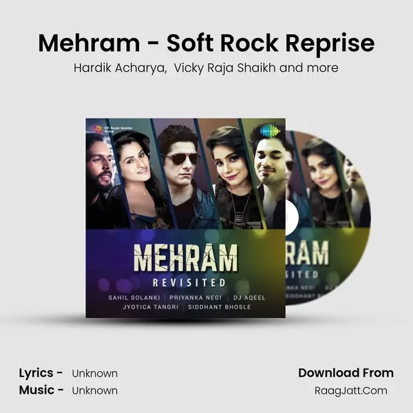 Mehram - Soft Rock Reprise MP3 Song by Hardik Acharya Cover