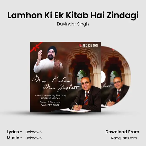 Lamhon Ki Ek Kitab Hai Zindagi MP3 Song by Davinder Singh Cover