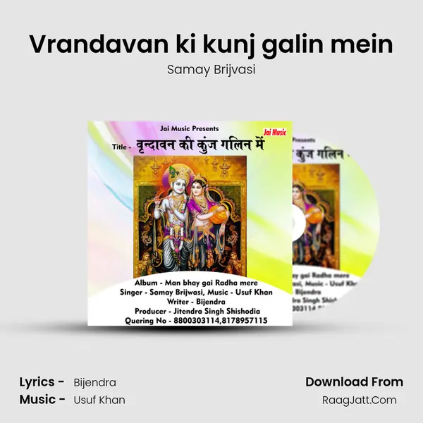 Vrandavan ki kunj galin mein - Samay Brijvasi