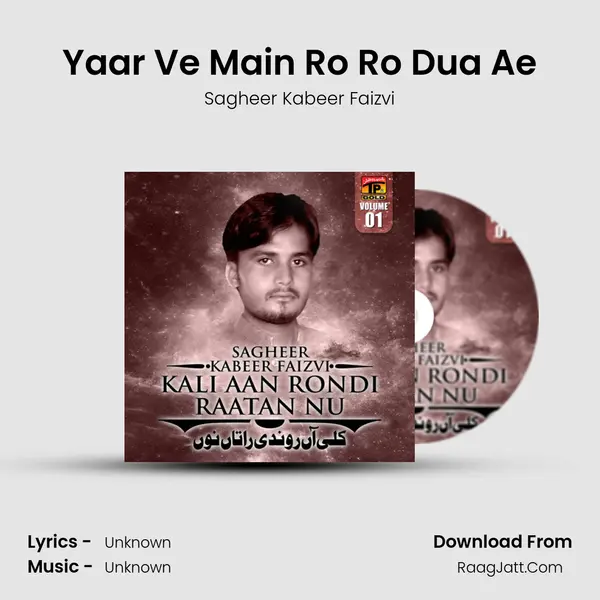 Yaar Ve Main Ro Ro Dua Ae MP3 Song by Sagheer Kabeer Faizvi Cover