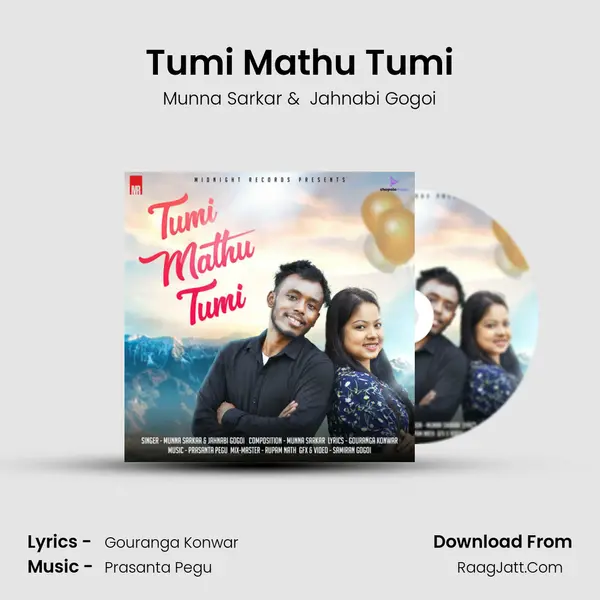 Tumi Mathu Tumi MP3 Song by Munna Sarkar Cover