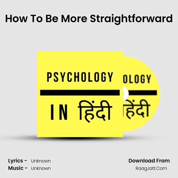 How To Be More Straightforward Cover