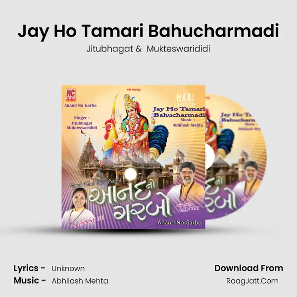 Jay Ho Tamari Bahucharmadi MP3 Song by Jitubhagat Cover