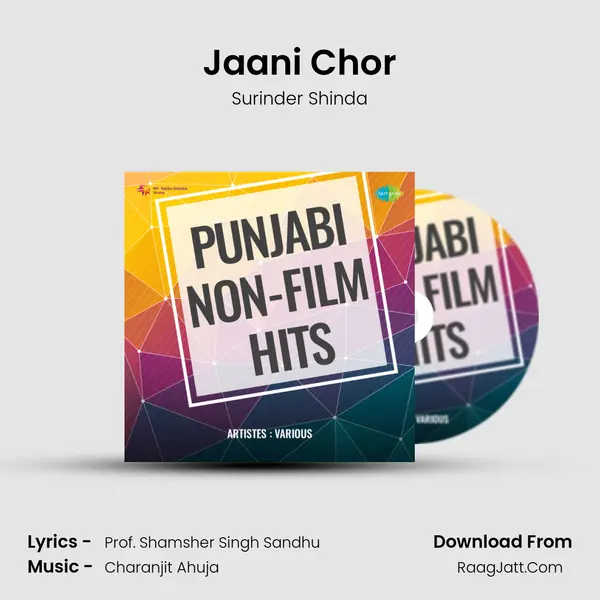 Jaani Chor MP3 Song by Surinder Shinda Cover