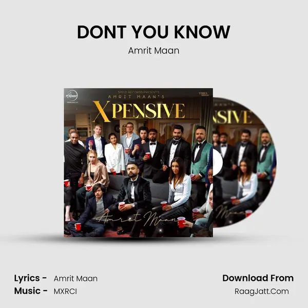 DONT YOU KNOW MP3 Song by Amrit Maan Cover