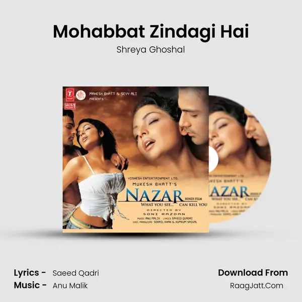 Mohabbat Zindagi Hai MP3 Song by Shreya Ghoshal Cover