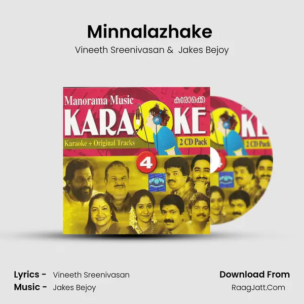 Minnalazhake (Karoke Track) MP3 Song by Vineeth Sreenivasan Cover