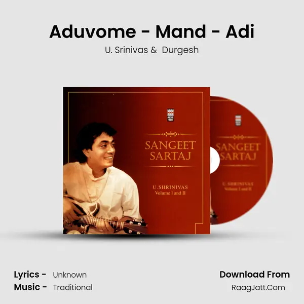 Aduvome - Mand - Adi MP3 Song by U. Srinivas Cover