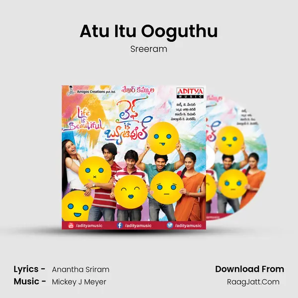 Atu Itu Ooguthu MP3 Song by Sreeram Cover