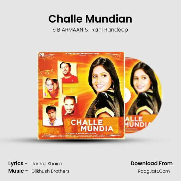 Challe Mundian MP3 Song by S B ARMAAN Cover