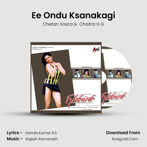 Ee Ondu Ksanakagi MP3 Song by Chetan Sosca Cover