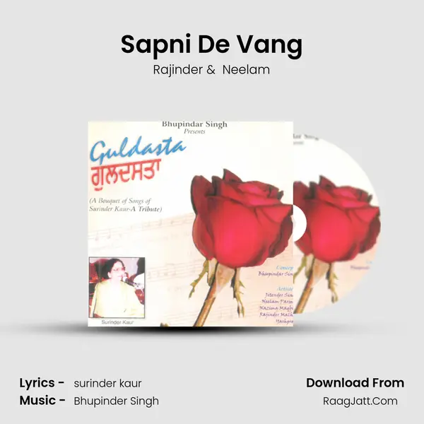 Sapni De Vang MP3 Song by Rajinder Cover