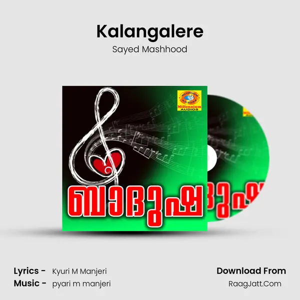 Kalangalere MP3 Song by Sayed Mashhood Cover