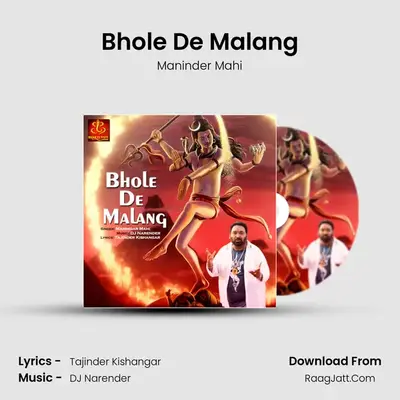 Bhole De Malang MP3 Song by Maninder Mahi Cover