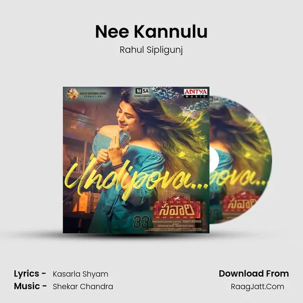 Nee Kannulu MP3 Song by Rahul Sipligunj Cover