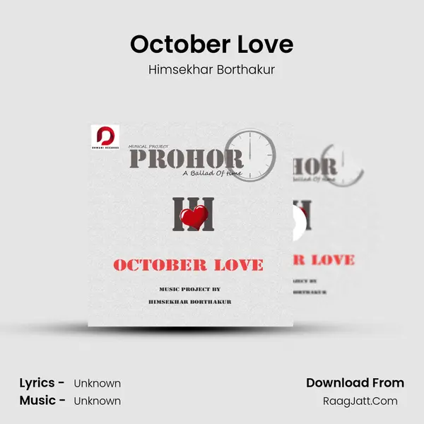 October Love MP3 Song by Himsekhar Borthakur Cover