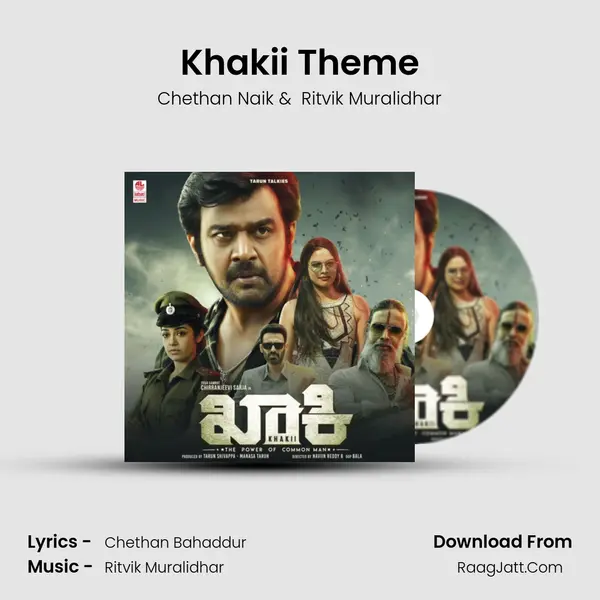 Khakii Theme MP3 Song by Chethan Naik Cover