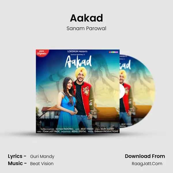 Aakad MP3 Song by Sanam Parowal Cover