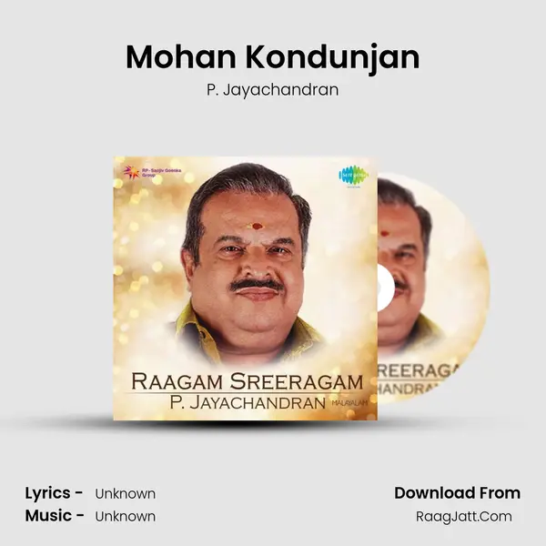 Mohan Kondunjan Cover