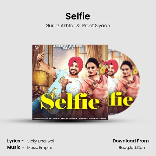 Selfie MP3 Song by Gurlez Akhtar Cover