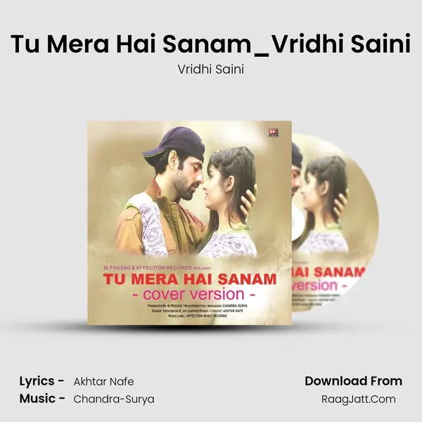 Tu Mera Hai Sanam_Vridhi Saini MP3 Song by Vridhi Saini Cover