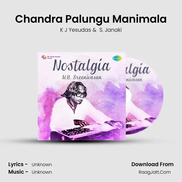 Chandra Palungu Manimala Cover
