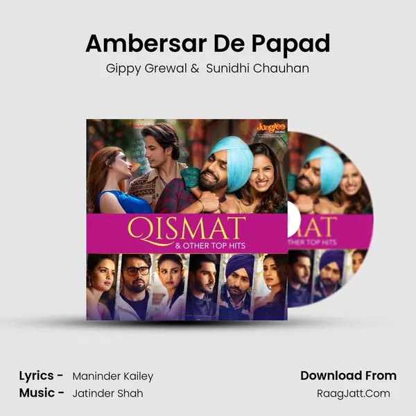 Ambersar De Papad MP3 Song by Gippy Grewal Cover