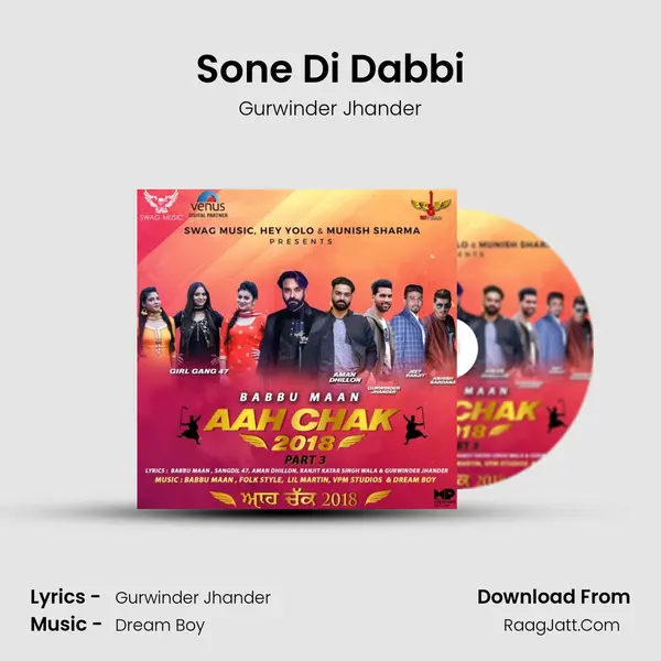Sone Di Dabbi MP3 Song by Gurwinder Jhander Cover