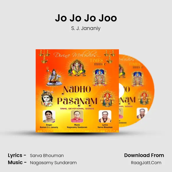 Jo Jo Jo Joo MP3 Song by S. J. Jananiy Cover
