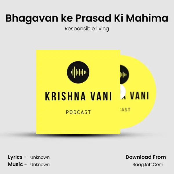 Bhagavan ke Prasad Ki Mahima MP3 Song by Responsible living Cover