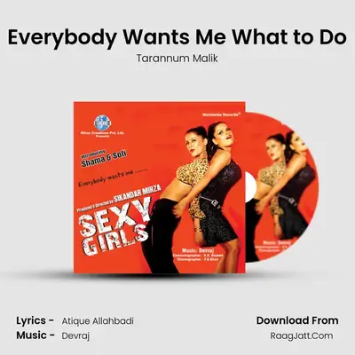 Everybody Wants Me What to Do MP3 Song by Tarannum Malik Cover