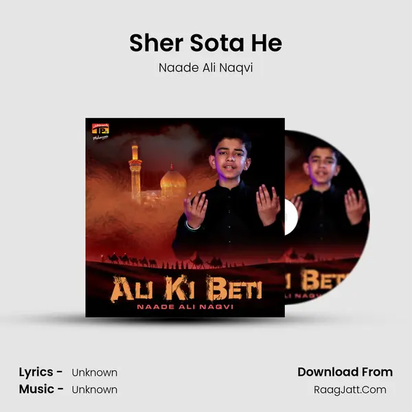 Sher Sota He MP3 Song by Naade Ali Naqvi Cover