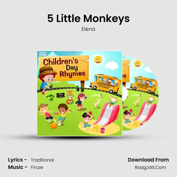 5 Little Monkeys MP3 Song by Elena Cover