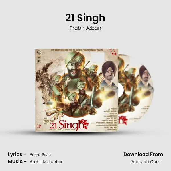 21 Singh MP3 Song by Prabh Joban Cover