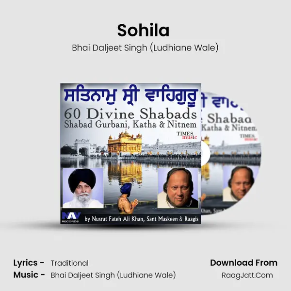 Sohila (Night & Thanks to God) MP3 Song by Bhai Daljeet Singh (Ludhiane Wale) Cover
