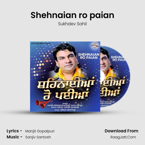 Shehnaian ro paian MP3 Song by Sukhdev Sahil Cover