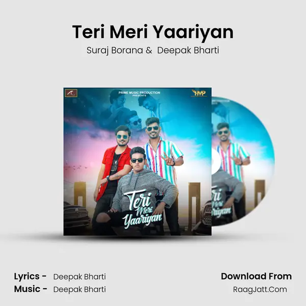 Teri Meri Yaariyan MP3 Song by Suraj Borana Cover
