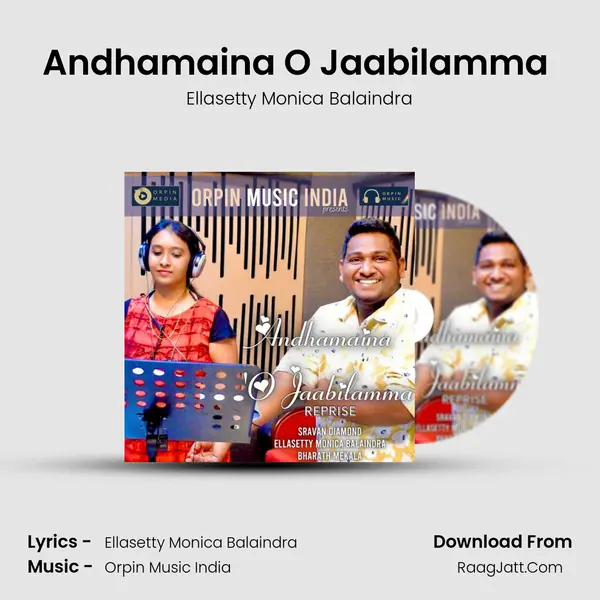 Andhamaina O Jaabilamma (Reprise Version) MP3 Song by Ellasetty Monica Balaindra Cover