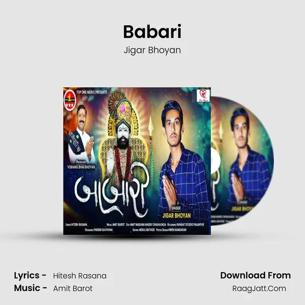 Babari MP3 Song by Jigar Bhoyan Cover