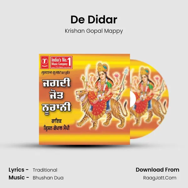 De Didar MP3 Song by Krishan Gopal Mappy Cover