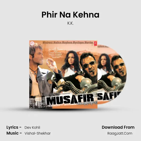Phir Na Kehna MP3 Song by K.K. Cover