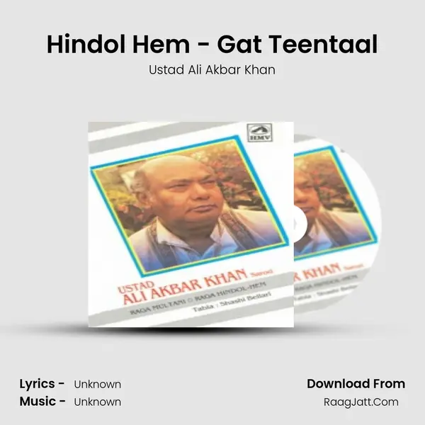 Hindol Hem - Gat Teentaal MP3 Song by Ustad Ali Akbar Khan Cover