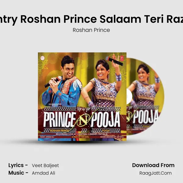 Entry Roshan Prince Salaam Teri Raza MP3 Song by Roshan Prince Cover