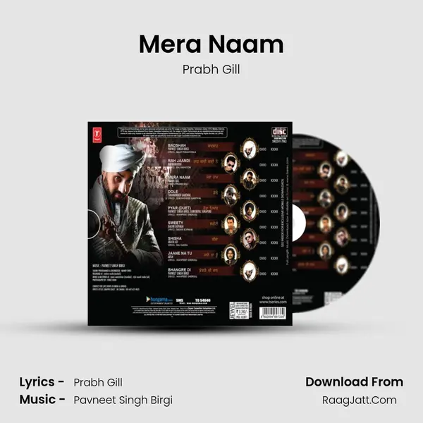 Mera Naam MP3 Song by Prabh Gill Cover