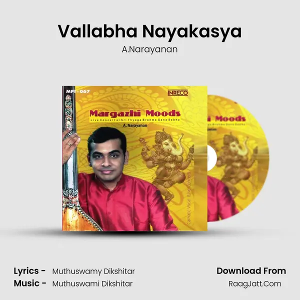 Vallabha Nayakasya MP3 Song by A.Narayanan Cover