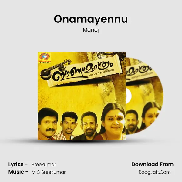Onamayennu MP3 Song by Manoj Cover