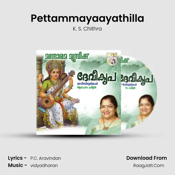 Pettammayaayathilla MP3 Song by K. S. Chithra Cover