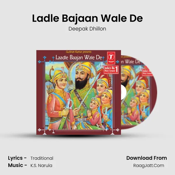 Ladle Bajaan Wale De MP3 Song by Deepak Dhillon Cover