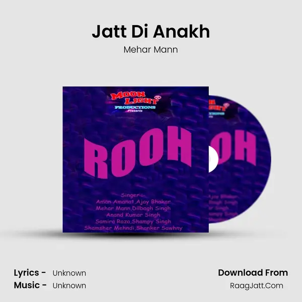 Jatt Di Anakh MP3 Song by Mehar Mann Cover